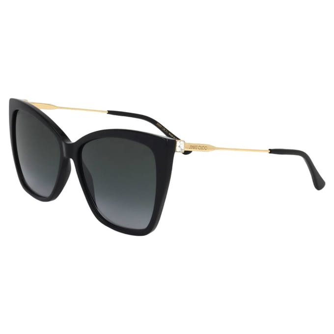 Jimmy Choo Seba/S 807/9O zwart grijs gradiÃ«nt zonnebril