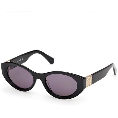 Max &co MO0123 Shiny black 53/19/140 WOMAN Zonnebrillen