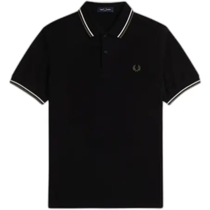 Fred Perry Twin Tipped Polo Heren - Maat L