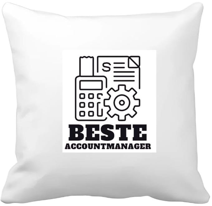 Akyol - beste accountmanager Kussen hoes - Beste accountmanager - collega - welkom - afscheid - 40 bij 40 cm