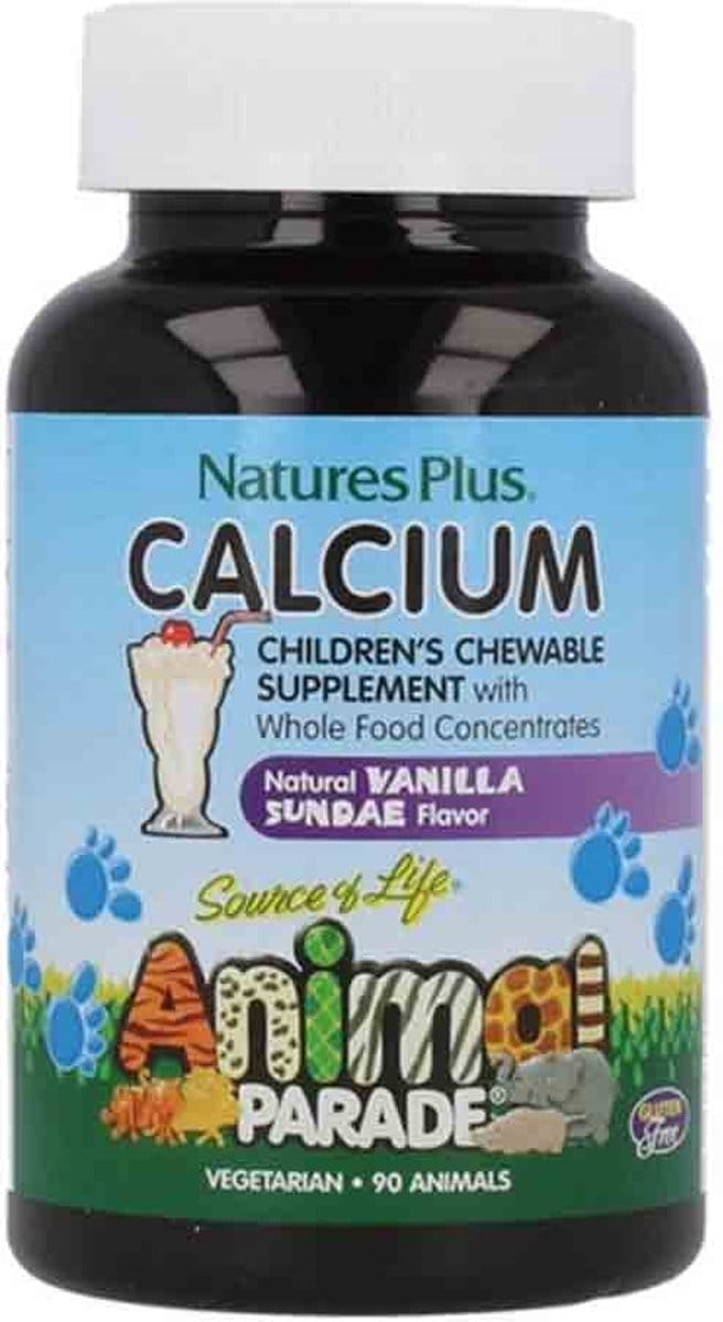 Natures Plus Animal parade calcium 90 tabletten