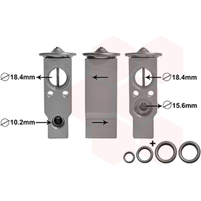 Expansieventiel, airconditioning VAN WEZEL 53001710