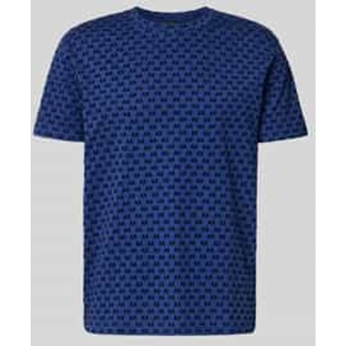 Regular fit t-shirt met all-over print