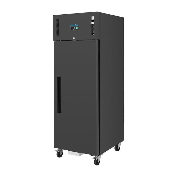 Polar G-serie staande vriezer zwart 537L