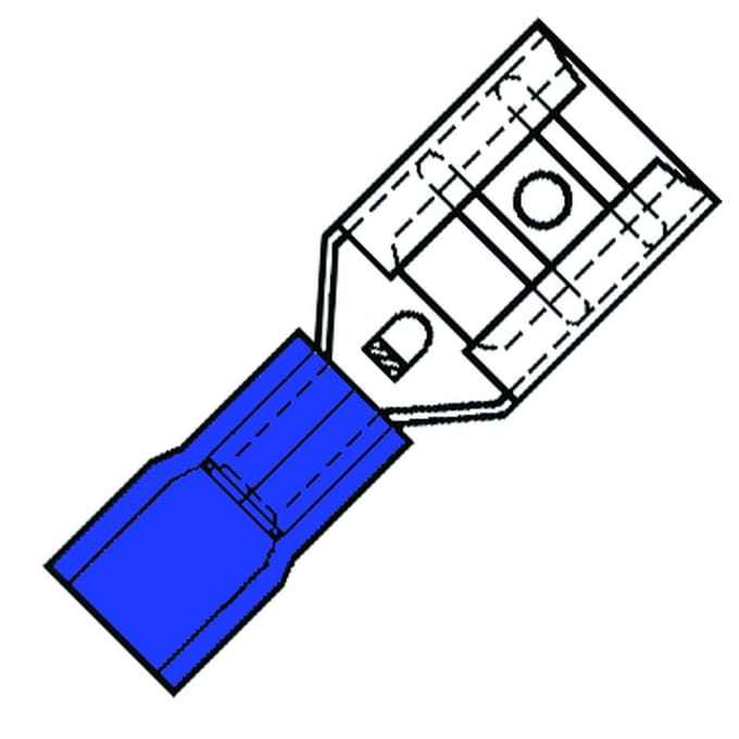 Klemko SP Ring/vlakke Geleider Connector - 100470 [100 Stuks]
