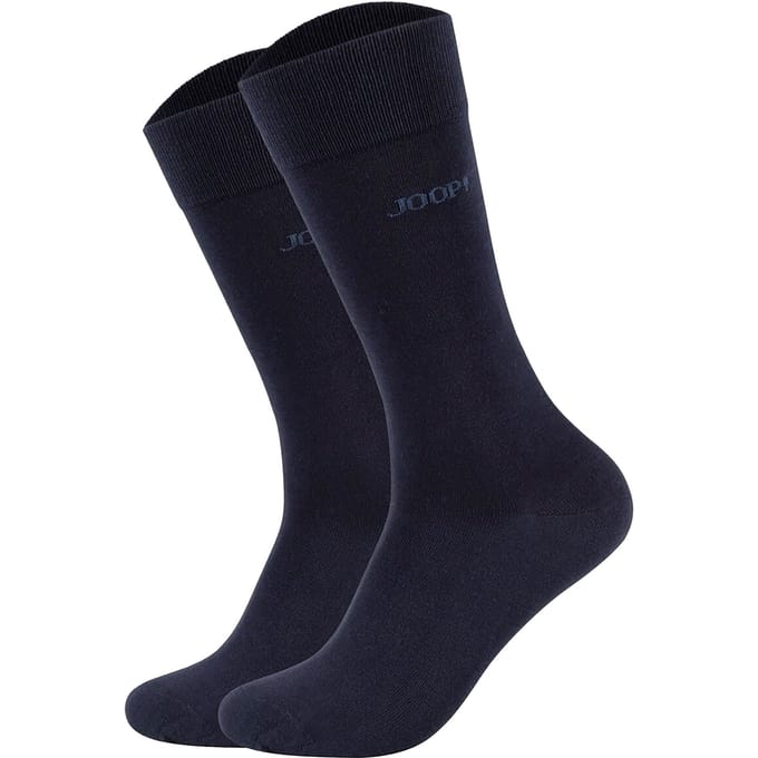 JOOP! Sokken Unisex premium essential organic cotton Socks 2p Set van 2
