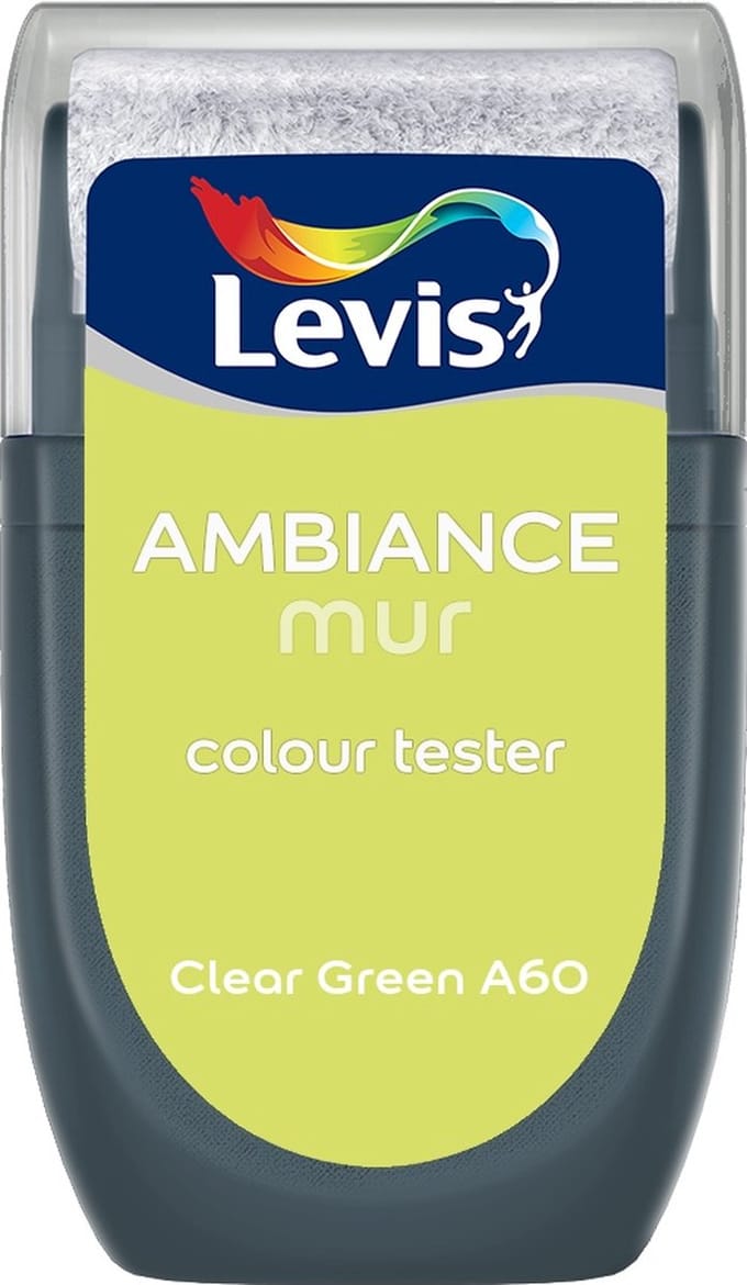Levis - Muurverf Kleurtester Mat Mix - Clear Green A60 - Mengverf - 30 Ml