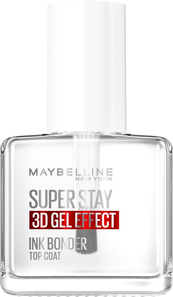 Maybelline New York - SUPER STAY 3D GEL-EFFECT TOP Coat - nagellak met gel-effect - 12 ml