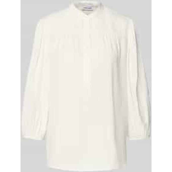 Blouseshirt met korte knoopsluiting