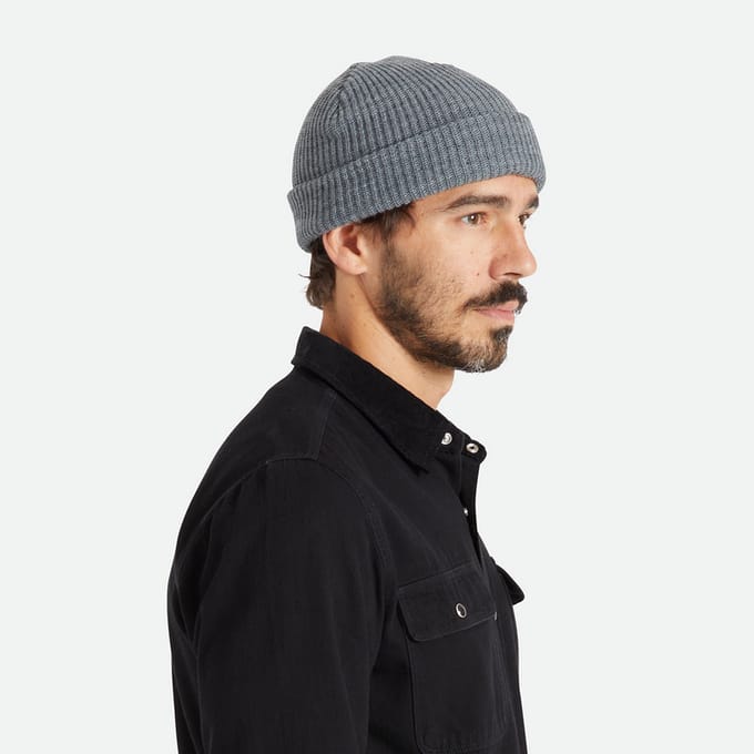 Brixton Beanie - Heist Beanie - grijs