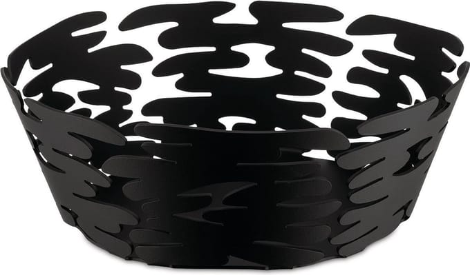 Alessi Barket Schaal - Ø18 cm - RVS - Zwart