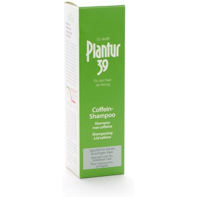 Dr. Wolff Plantur 39 Cafeïne Shampoo Breekbaar En Fijn Haar 250ml