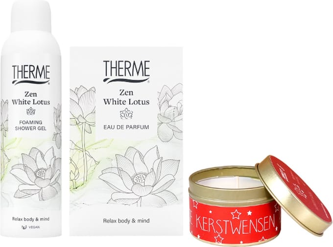 Therme Cadeauset Zen White Lotus Kerst