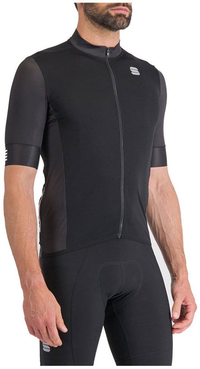 Sportful Srk Korte Mouw Wielertrui Zwart S Man