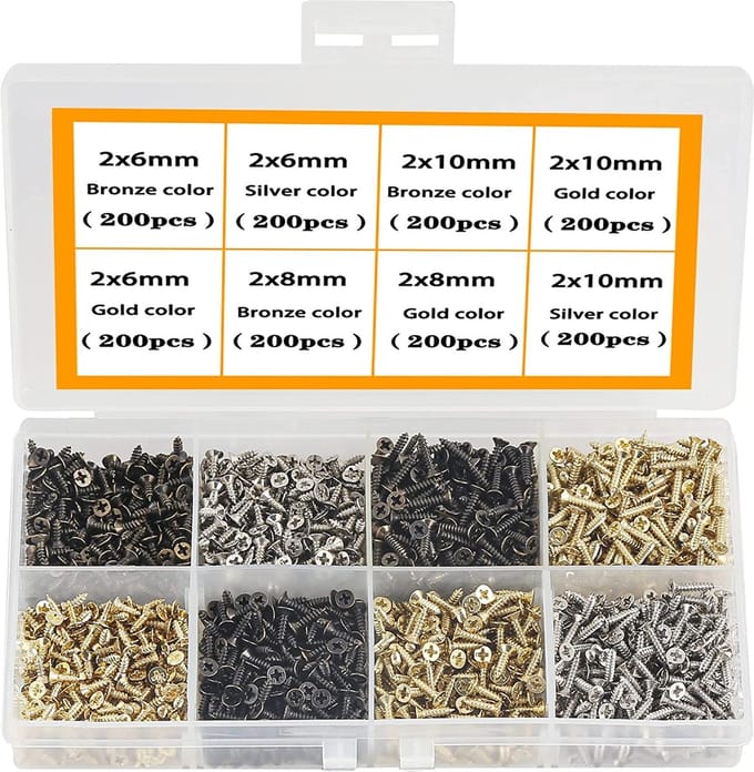 zelftappende schroeven-assortimentset,self-tapping screw assortment set 1600pcs