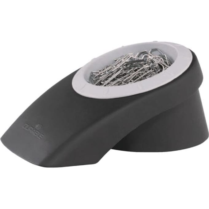 Papercliphouder Vegas inclusief 100 paperclips zwart