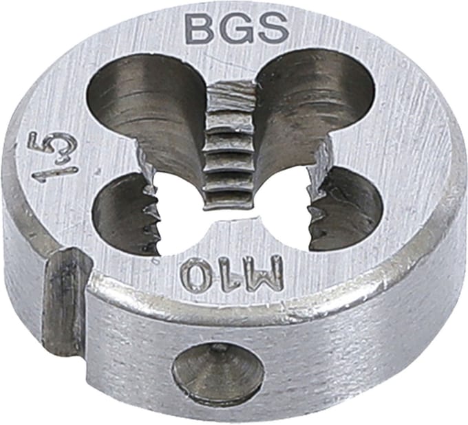 BGS Draadsnijplaat - M10 x 1,5 x 25 mm