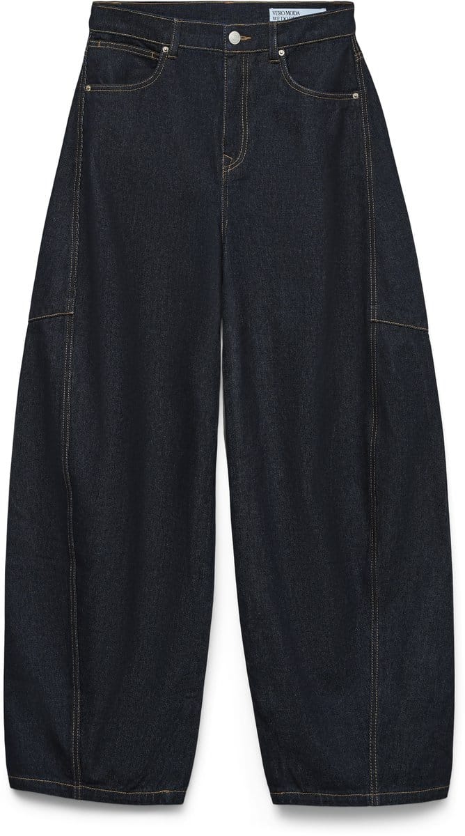 VERO MODA - VMKAITLIN HR WIDE BARREL JEANS SI352 - Dames - Jeans