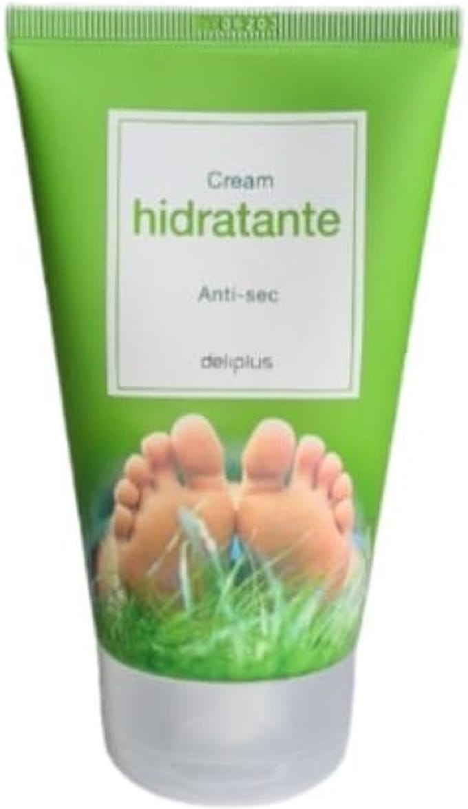 Deliplus-Voetcrème-Hydraterend-Vochtinbrengend-Anti-Uitdroging-125g