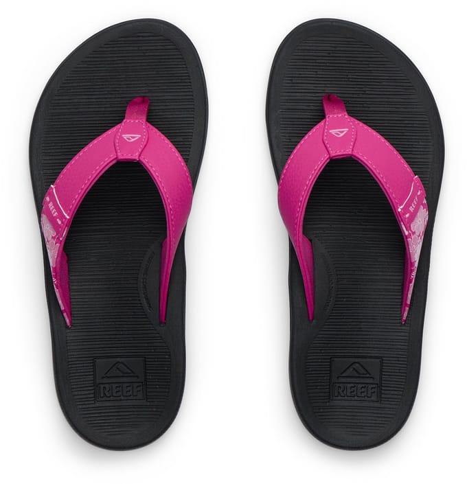 REEF SANTA ANA Dames Slippers - Rood - Zwart