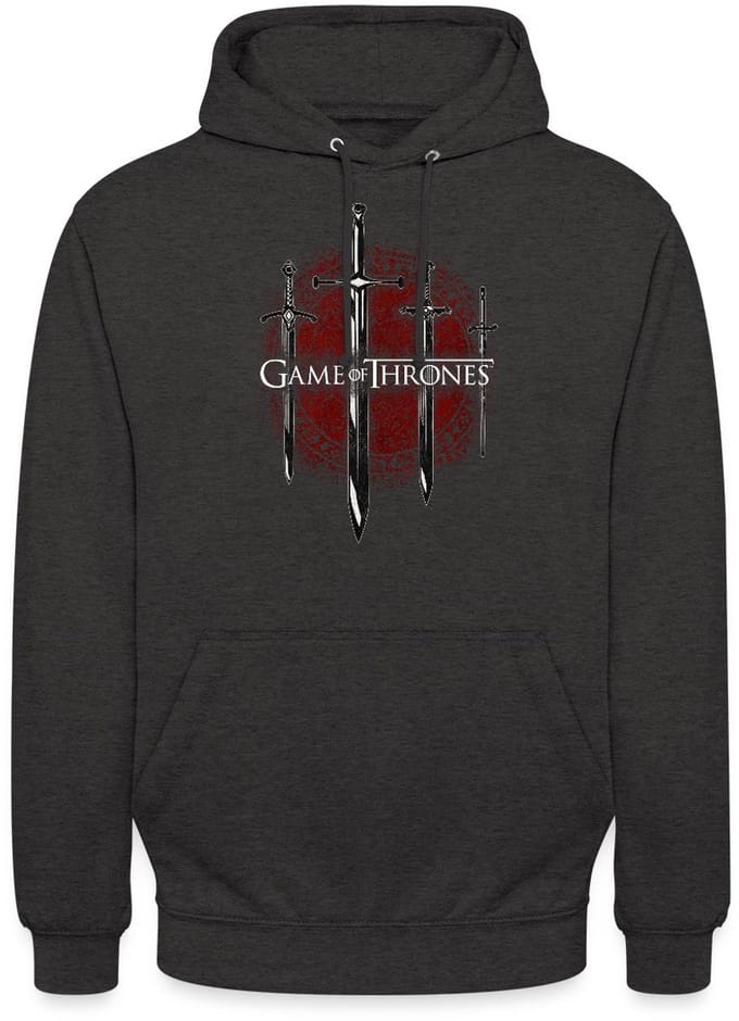Game Of Thrones Zwaarden van de Huizen Hoodie Unisex