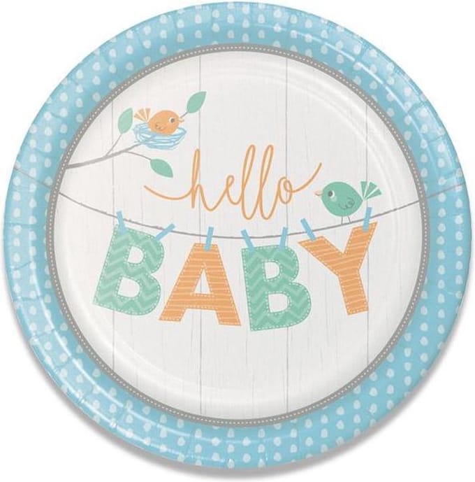 Borden hello baby boy (23cm, 8st)