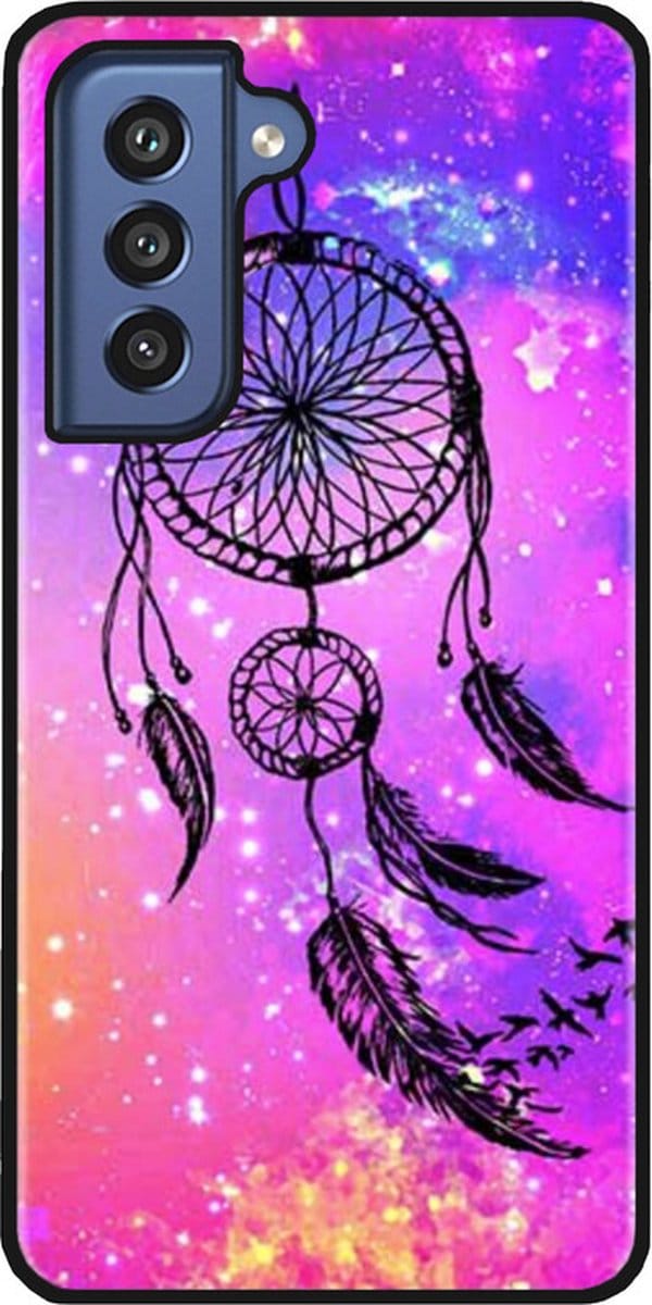 ADEL Siliconen Back Cover Softcase Hoesje Geschikt voor Samsung Galaxy S21 FE - Dromenvanger
