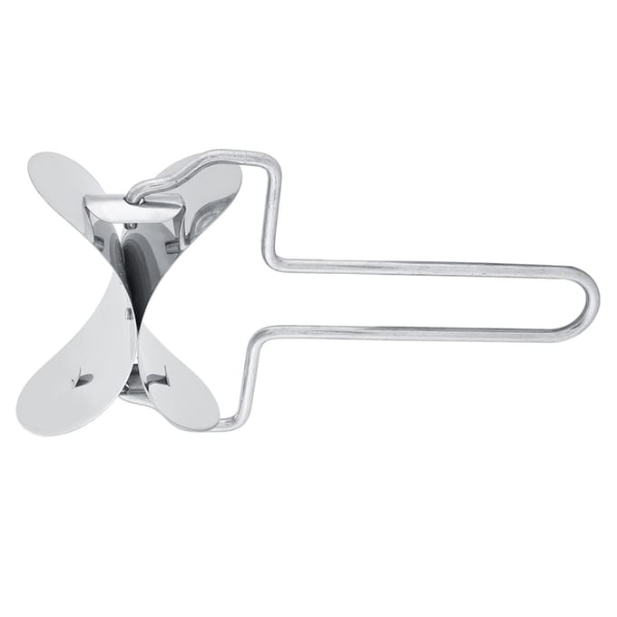 Roestvrij Staal Dumpling Wrapper Deegsnijder Cirkel Roller Vorm Maakgereedschap gray