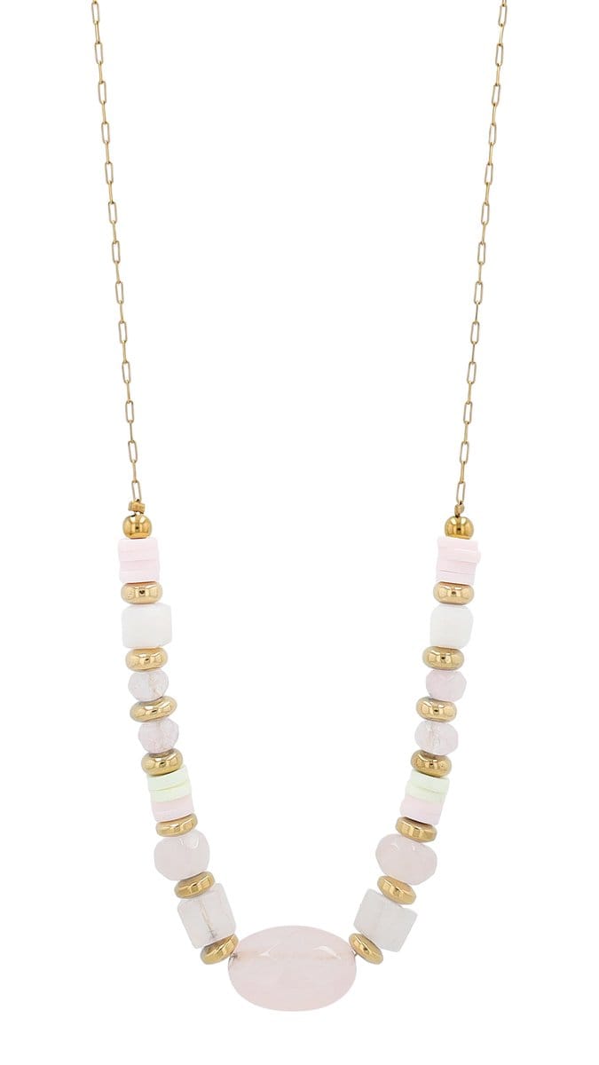 AKZENT Akzent damesketting met hanger Lowyse, waterbestendig