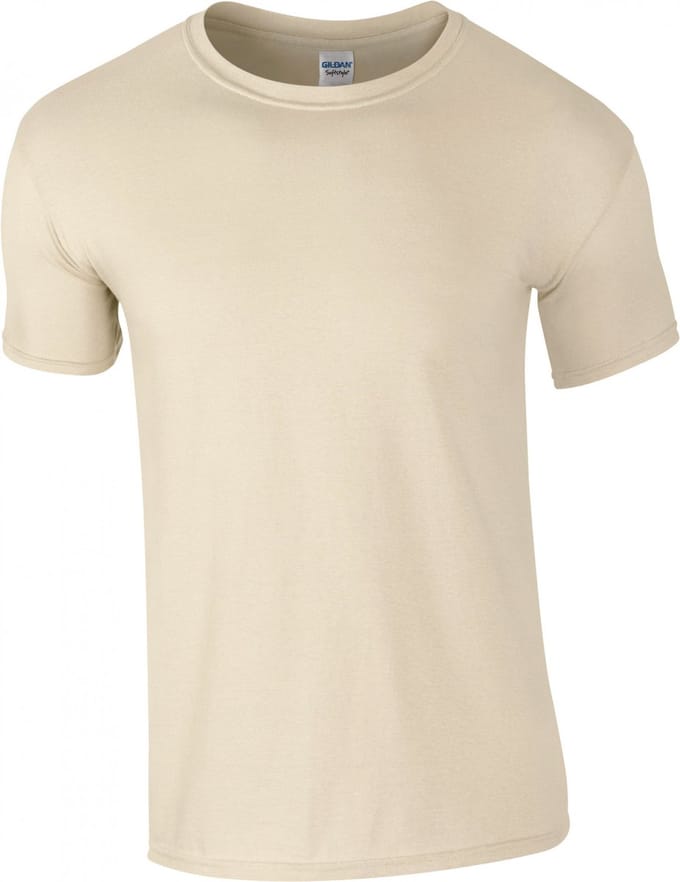 Gildan - Softstyle® Adult T- Shirt - Sand - M