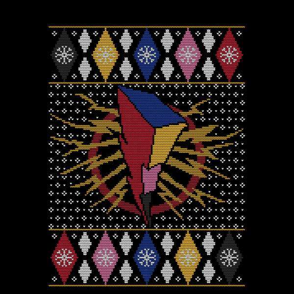 Power Rangers Christmas Jumper - Black - M