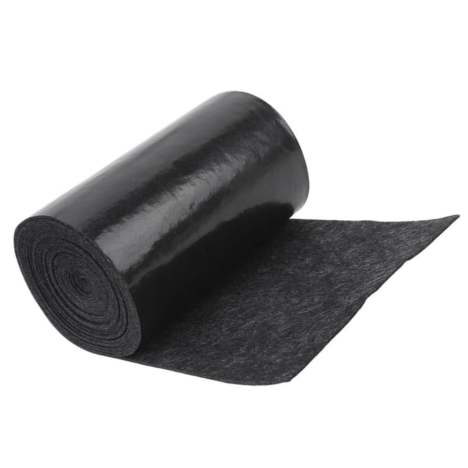 Boot Trailer Balk Tapijt Waterdicht Dubbellaags Polyester Schokabsorptie Slijtvast Marine black