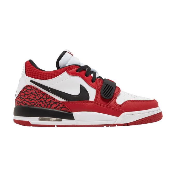 Jordan Legacy 312 Low Wit Gym Rood (GS) 40 red
