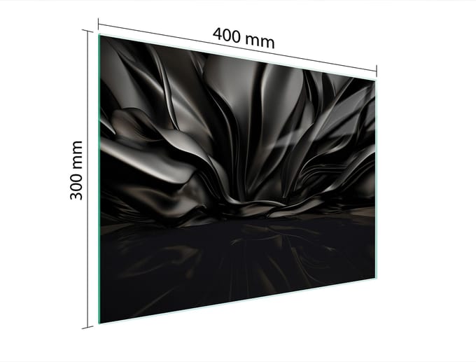TMK ArtDeko - Snijplank - 40x30 cm - Schokbestendig Glas - UV-Print