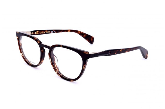Rag & Bone RNB3041 Havana 50/19/140 WOMAN Brilmonturen