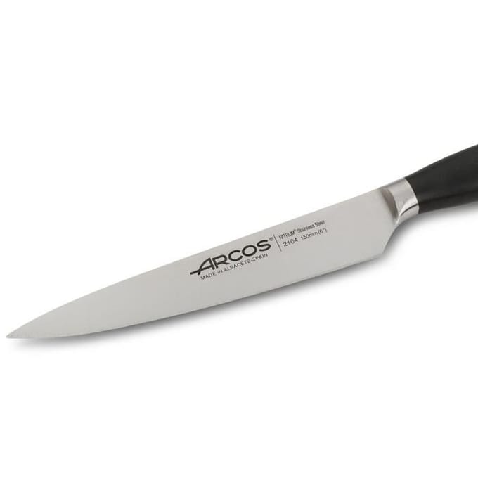 Keukenmes - ARCOS - Clara - Lemmet 150 mm - Gesmeed roestvrij staal Nitrum® - Polypropyleen