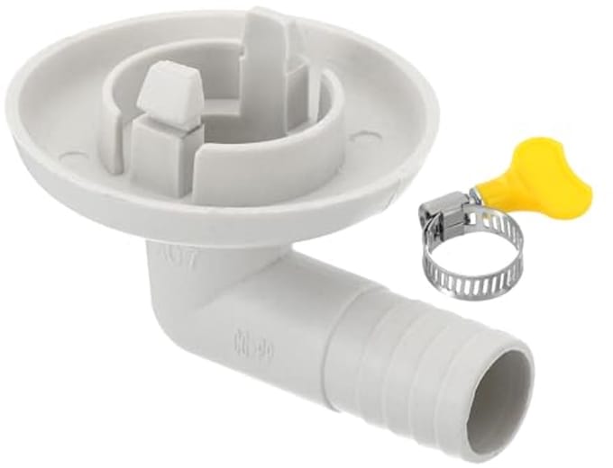 Universele 27 mm Airconditioner Afvoerslangconnector met Klemring voor Mini-Split Venster AC