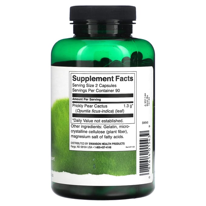 Centennial Cactus, 650 mg, 180 capsules