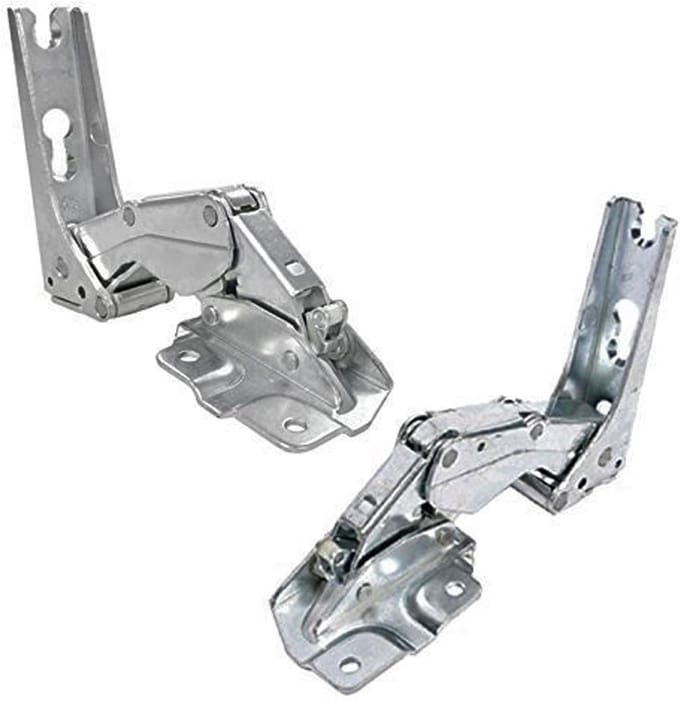 SPARES2GO Intergrated Deurscharnier Paar voor Baumatische Koelkast Vriezer (Top/Bodem, Links/Rechts)