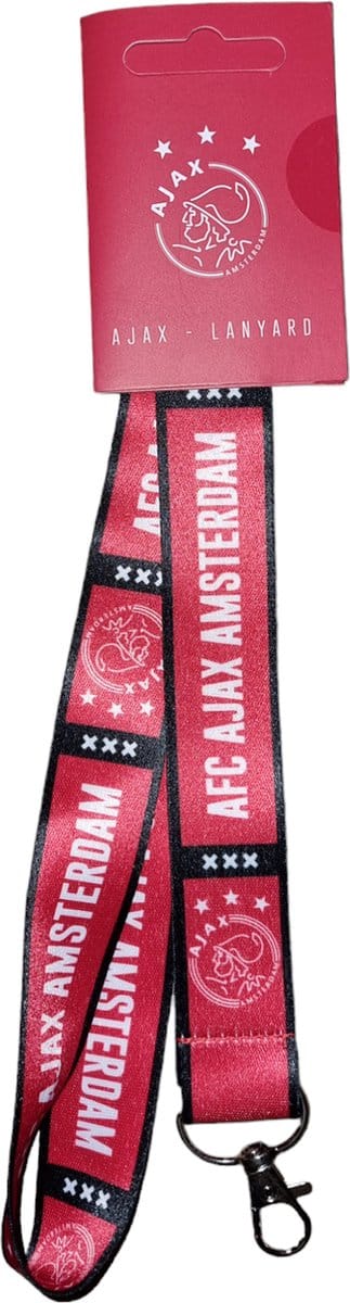 Ajax Lanyard Rood Zwart AFC Ajax