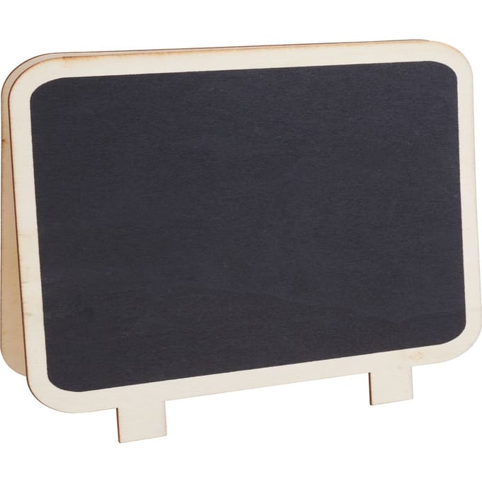 VBS Krijtbord bord met clip, 20 x 15 cm