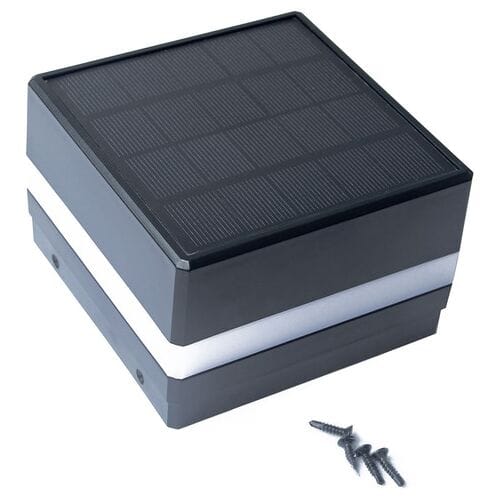 HOME DELUXE Paalkap met LED Rano (1 stuk)