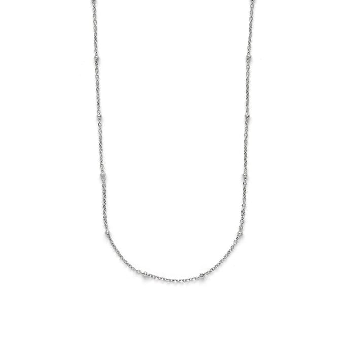Luxenter Ketting met rhodiumafwerking