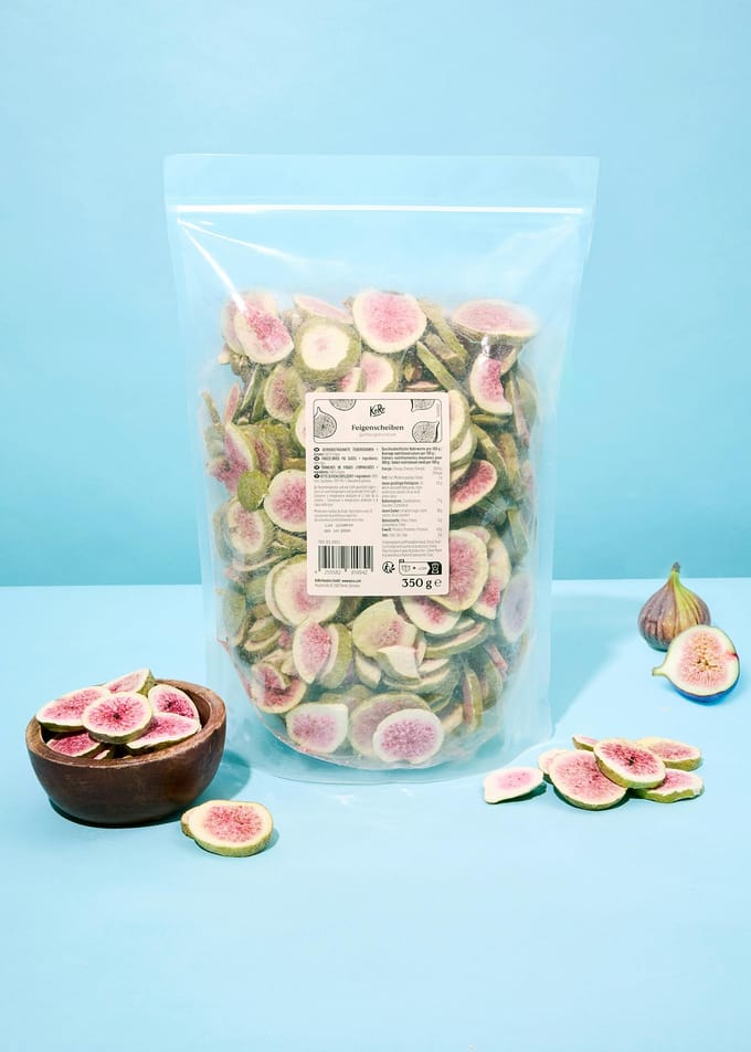 Gevriesdroogde vijgenschijfjes 350 g