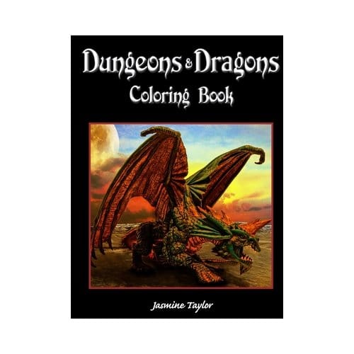 Dungeons & Dragons Coloring Book - Jasmine Taylor