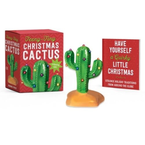 Teeny-Tiny Christmas Cactus: It Lights Up! [with Battery] - Rp Minis - Mollie Thomas