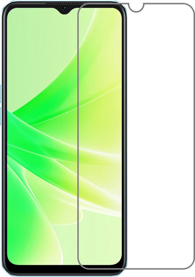 Screenprotector - Geschikt voor OPPO A57s - Extra Sterk - Gehard Glas - Beschermglas - Tempered Glass - Screen Protector