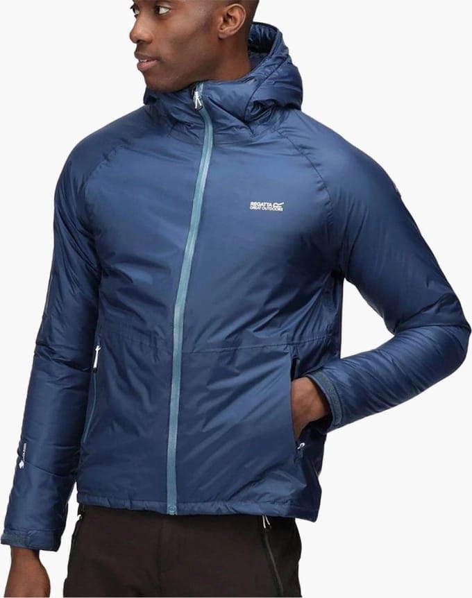 Regatta Heren Radnor Jas Moonlite Denim Blauw Maat M