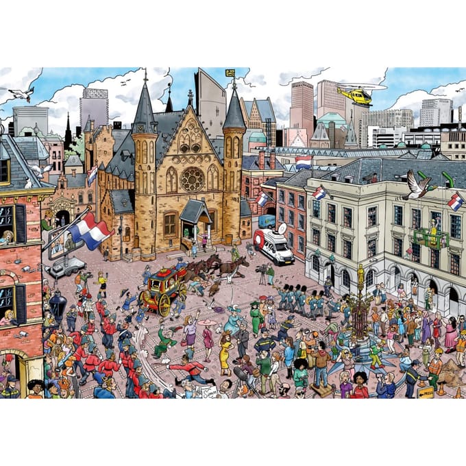 Ravensburger – Cities of the World: Den Haag – Legpuzzel – 1000 Stukjes