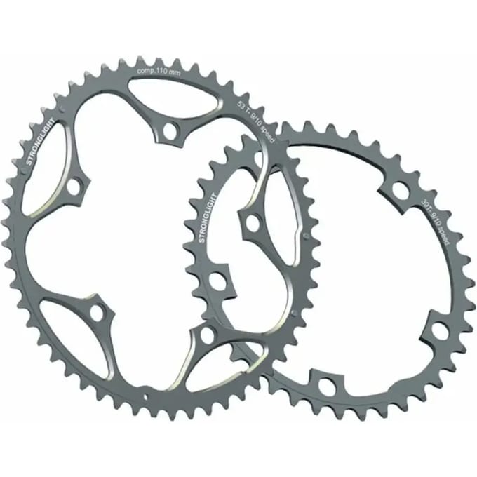 Stronglight kettingblad S Race Dural (steek 110mm) 50T 9/10v zilver